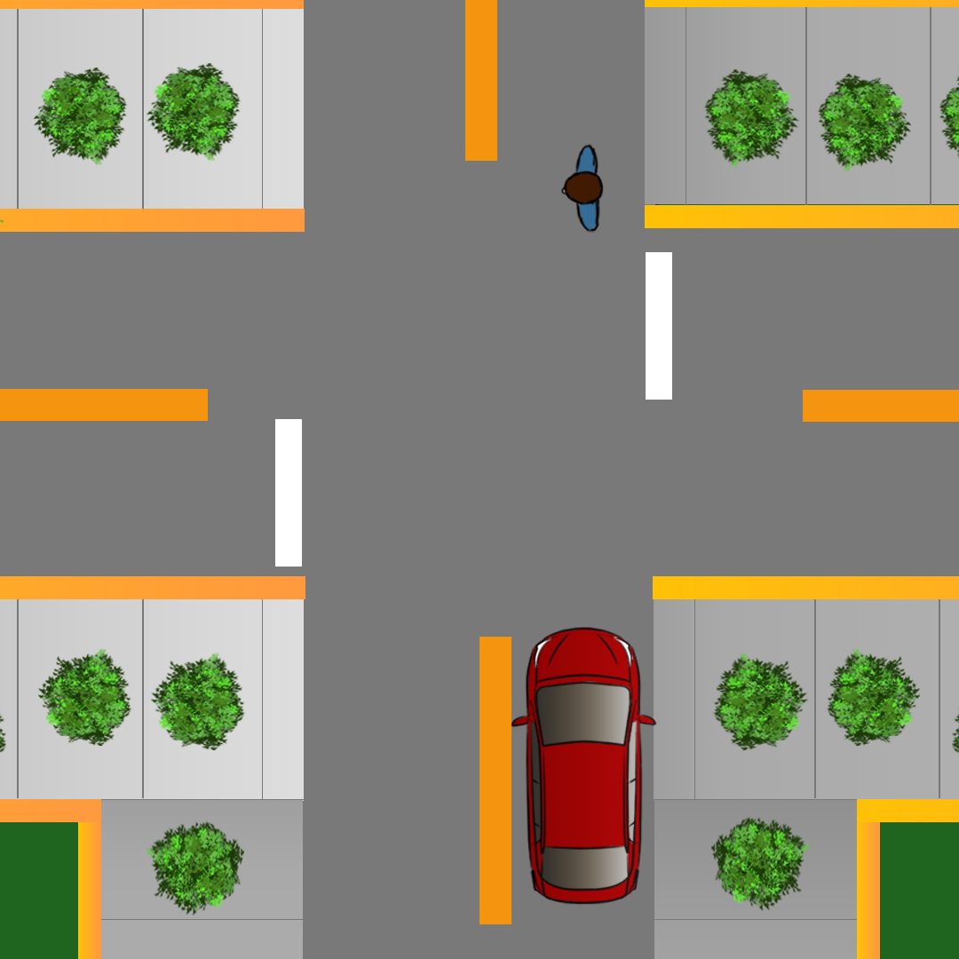 What should you do if you are driving toward an intersection and see a pedestrian waiting to cross? - What should you do if you are driving toward an intersection and see a pedestrian waiting to cross?