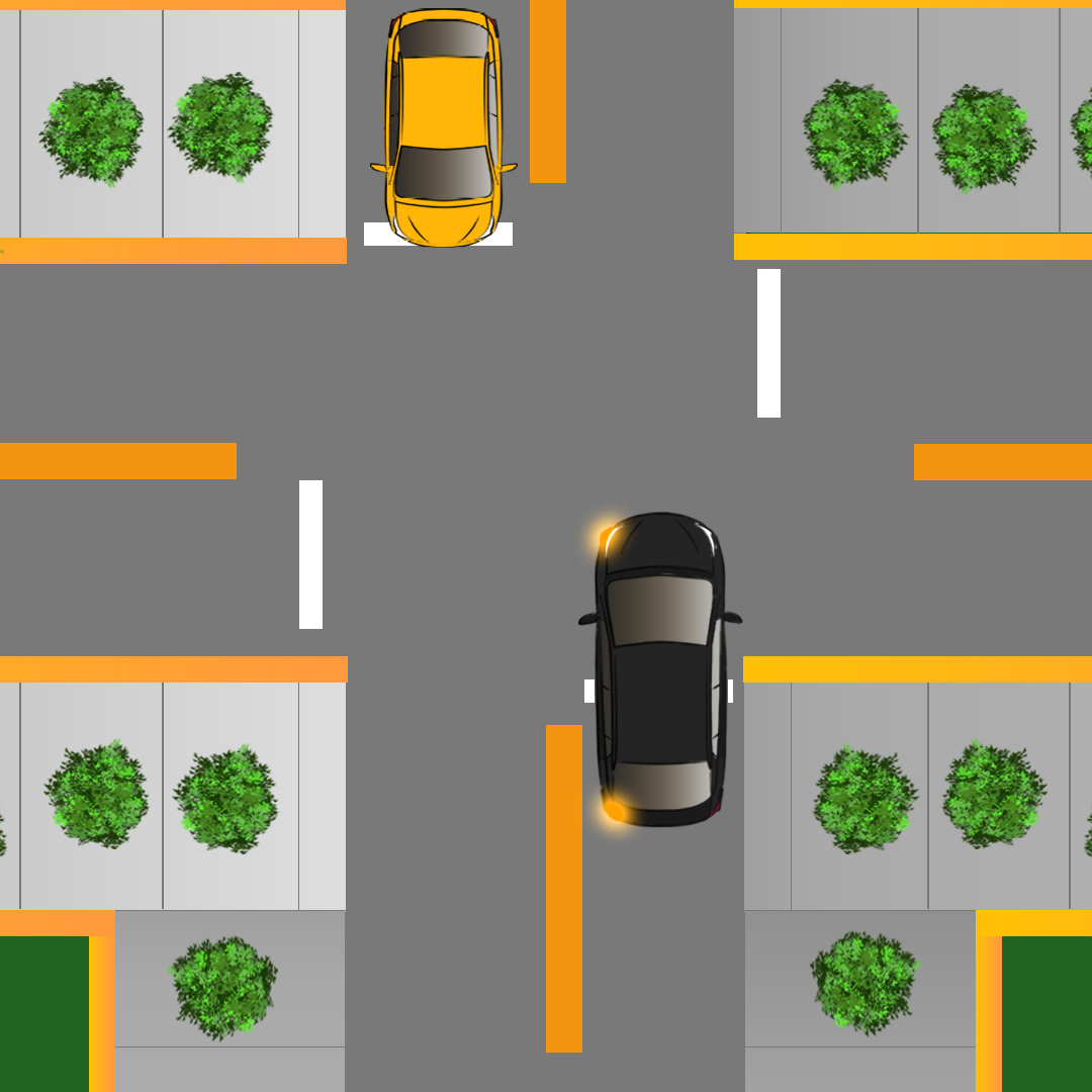 Test 2 - Who gets the right-of-way when you're planning to make a left turn and there's another vehicle driving toward you?