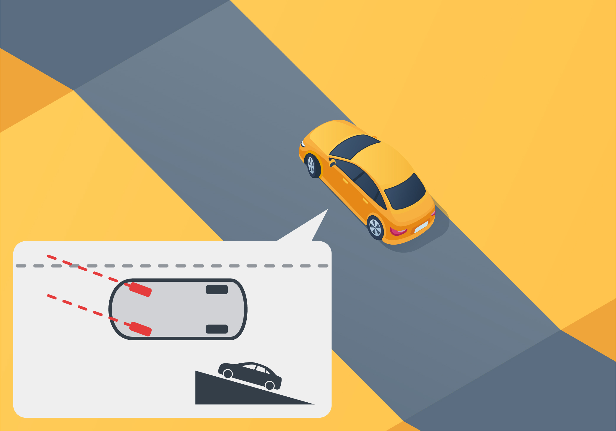 The Basics Of Driving - Where should you turn your vehicle’s front wheels when parking facing uphill on the right side of a street without a curb?