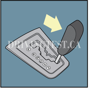 Test 2 - What is a good and safe driving practice while driving down a steep hill?