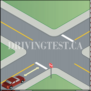 Test 2 - What is the minimum distance you must park from a stop sign, traffic signal, or crosswalk?