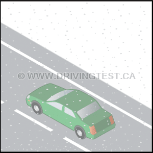 Test 4 - If you are driving in less-than-optimal conditions (i.e. fog or snow), how should your headlights be to ensure maximum visibility?