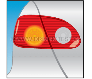 Test 1 - What color are your rear signal lights required to be?