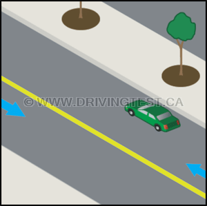 Test 3 - From how far away should your vehicle be able to be seen when you park on the highway?