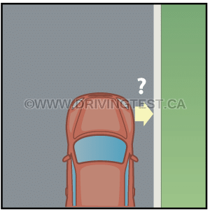 Test 3 - How far away from the curb can your wheels be while parking?