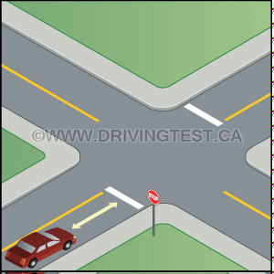 Test 3 - How far away from a stop sign or traffic signal should you park?