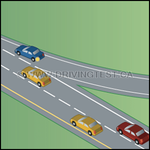 What should you do if you see someone preparing to merge ahead of you on a highway? - What should you do if you see someone preparing to merge ahead of you on a highway?