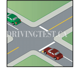 Test 3 - In what situation are you allowed to not use your turn signals while turning?