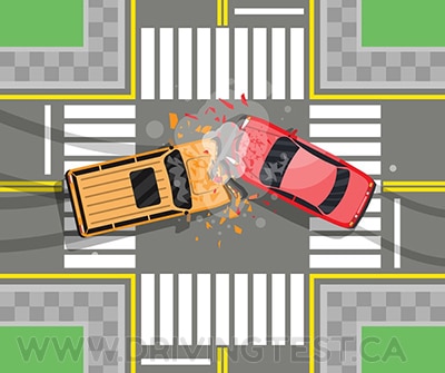 Test 3 - If you are the first person to get to a collision, what is the first thing you have to do?