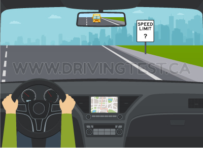 Test 2 - What is the maximum speed allowed on TransCanada and other designated highways?