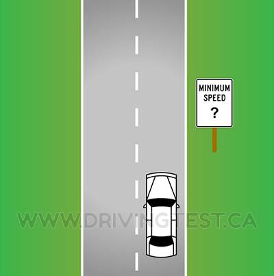 Test 2 - Unless a sign say otherwise, what is the speed limit in urban areas?