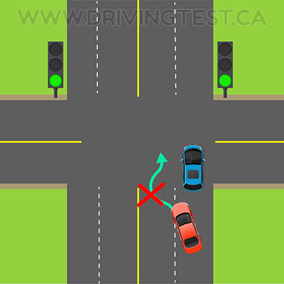 Test 2 - What is the minimum distance away from a railroad crossing you must be to be able to pull over to the left?