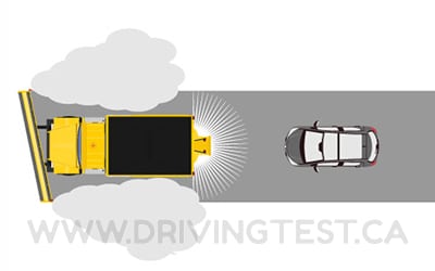 Test 1 - How often do plows pull over to allow drivers to pass when there are vehicles behind them?